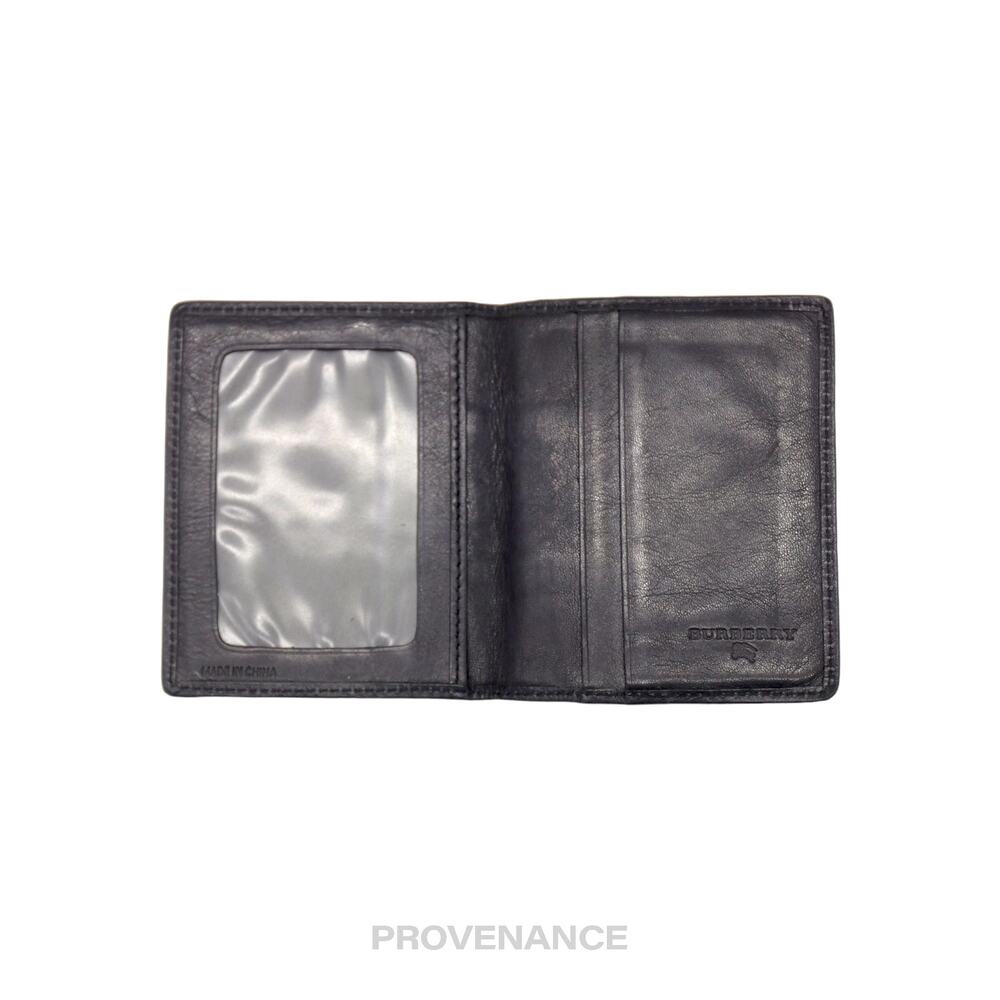 🔴 Burberry Pocket Organizer Wallet - Black Vintage Check - Picture 5 of 5